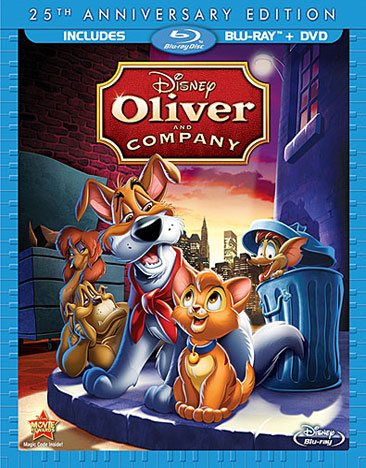 Oliver & Company: 25th Anniversary Edition (Blu-ray/ DVD Combo Pack) cover