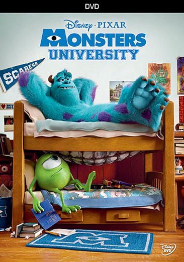 Monsters University (DVD) cover