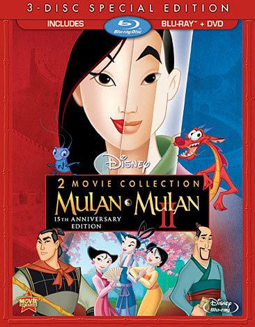 Mulan / Mulan II (3-Disc Special Edition) [Blu-ray / DVD] cover