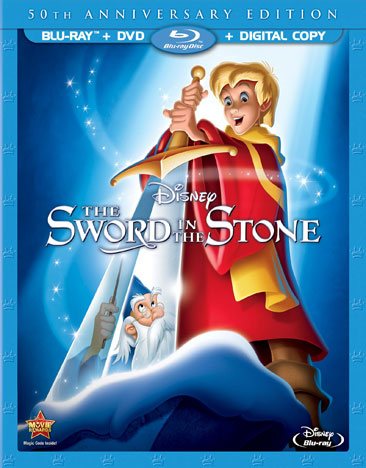 The Sword in the Stone (50th Anniversary Edition) [Blu-ray] cover