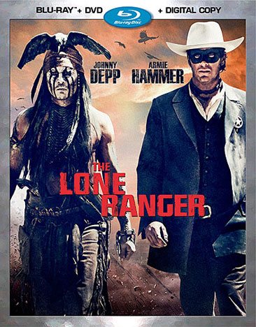 The Lone Ranger (Blu-ray + DVD + Digital Copy) cover