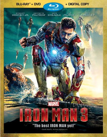 Iron Man 3 (Two-Disc Blu-ray / DVD + Digital Copy) cover