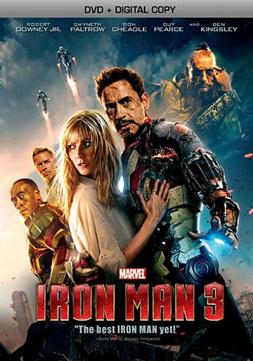 Iron Man 3 (DVD + Digital Copy) cover