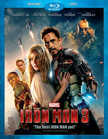Iron Man 3 [Blu-ray] cover