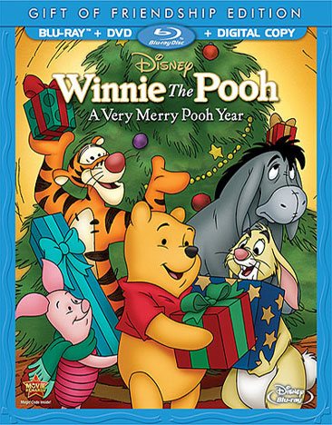 Winnie the Pooh: A Very Merry Pooh Year (Gift of Friendship Edition) [Blu-ray] cover