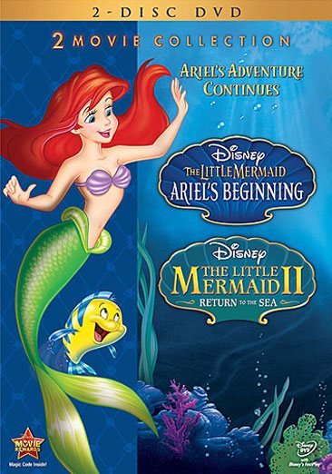 The Little Mermaid II and Ariel's Beginning 2-Movie Collection (2-Disc DVD)