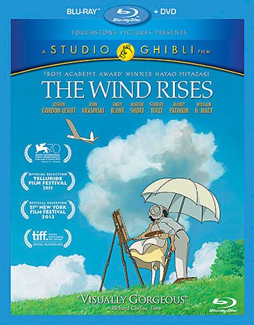 The Wind Rises (Blu-ray + DVD) cover