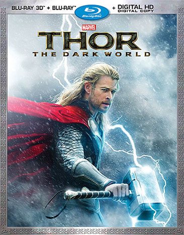 Thor: The Dark World (2-Disc 3D Blu-ray + Blu-ray + Digital HD) cover