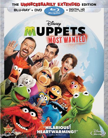 Muppets Most Wanted (Blu-ray) cover