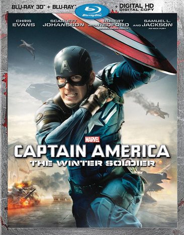 Captain America: The Winter Soldier (2-Disc Blu-ray 3D + Blu-ray + Digital HD) [3D Blu-ray] cover