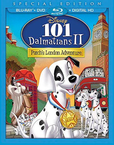 101 Dalmatians II: Patch's London Adventure [Blu-ray] cover