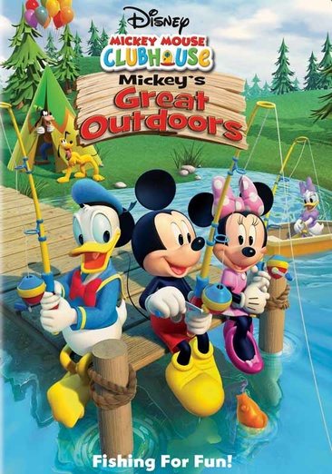 DISNEY MICKEY MOUSE CLUBHOUSE: MICKEY'S GREAT OUTDOORS (HOME VIDEO RELEASE) cover