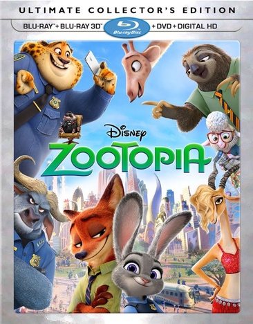 Zootopia (3D/BD/DVD/Digital HD) [3D Blu-ray] cover