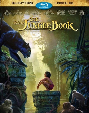 The Jungle Book (BD + DVD + Digital HD) cover