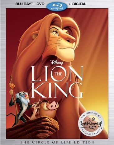 The Lion King [Blu-ray+DVD+Digital HD] cover