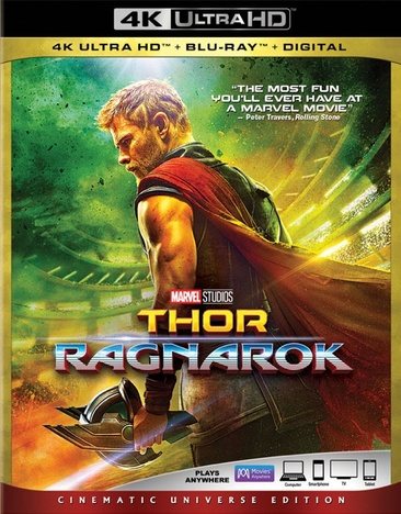 Thor: Ragnarok (Feature) [4K UHD] cover