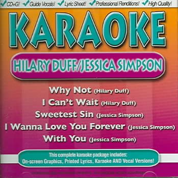 Karaoke: Hilary Duff & Jessica Simpson cover