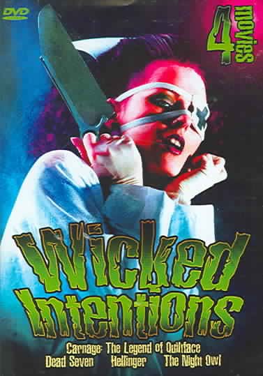 Wicked Intentions: Carnage: The Legend of Quiltface / Dead Seven / Hellinger / The Night Owl (Four-Pack cover