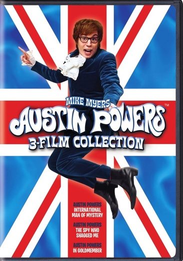 Austin Powers 1-3 Collection (3FE) (DVD) (Franchise Art) cover