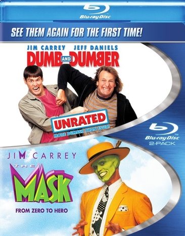 Dumb & Dumber: Unrated / The Mask (Double Feature) [Blu-ray] cover