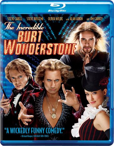 The Incredible Burt Wonderstone (Blu-ray) cover