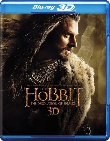 The Hobbit: The Desolation of Smaug (Blu-ray 3D + UV) [3D Blu-ray] cover
