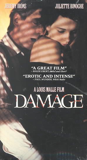 Damage [VHS] cover