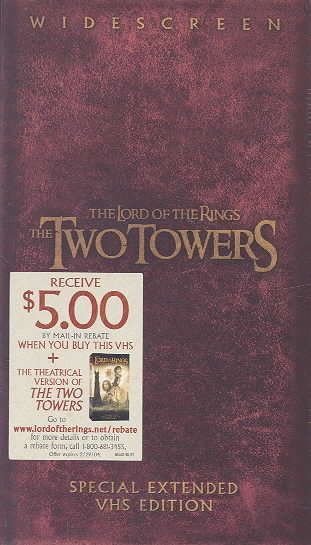 Lord of the Rings: The Two Towers Special Extended Edition [VHS]