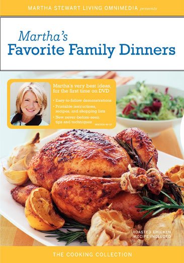The Martha Stewart Cooking Collection - Martha's Favorite Family Dinners cover