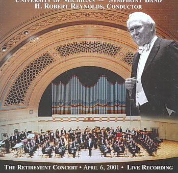 Robert Reynolds Retirement Concert cover