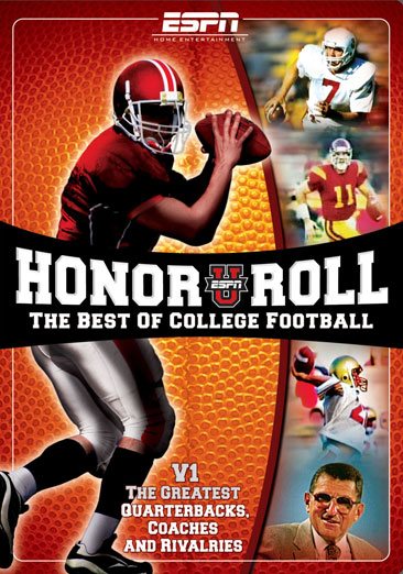 ESPN Honor Roll: The Best Of College Football V1 cover