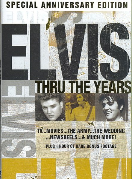 Elvis Thru the Years cover