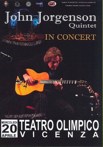 John Jorgenson Quintet In Concert - Teatro Olympico, Vincenza cover
