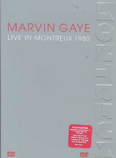 Marvin Gaye - Live in Montreux 1980 cover