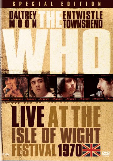 The Who: Live At The Isle Of Wight Festival 1970 (Special Edition) cover