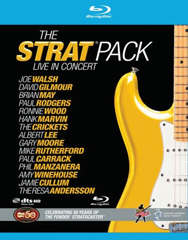 The Strat Pack: Live in Concert - 50 Years of the Fender Stratocaster [Blu-ray] cover