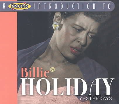 Proper Introduction to Billie Holiday: Yesterdays cover