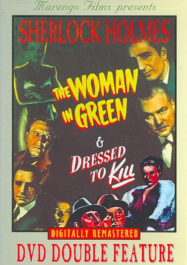Sherlock Holmes - The Woman in Green / Dressed to Kill cover