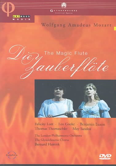 Mozart - Die Zauberflote / Lott, Luxon, Goeke, Sandoz, Conquet, Fryatt, Haitink, Glyndebourne Opera cover