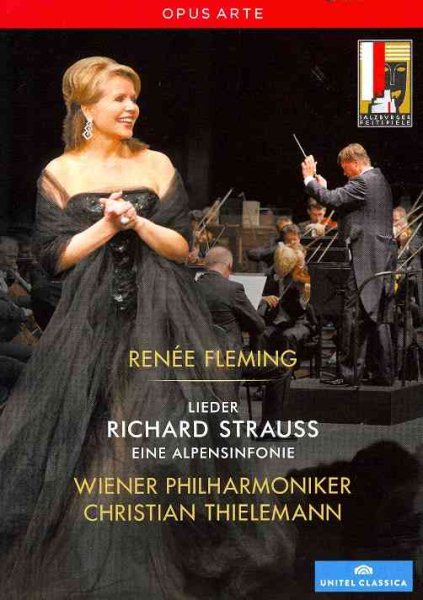 Renee Fleming Live in Concert: Richard Strauss - Lieder, Eine Alpensinfonie cover