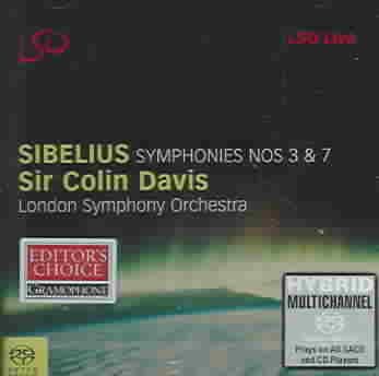 Symphonies 3 & 7 cover
