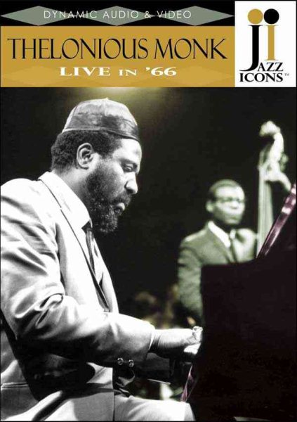 Jazz Icons: Thelonious Monk Live in '66 cover