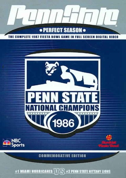 Penn State: 1987 Fiesta Bowl National Championship Game cover
