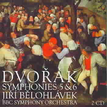 Dvorak: Symphonies 5 & 6 Scherzo Capriccioso Heroic Song cover