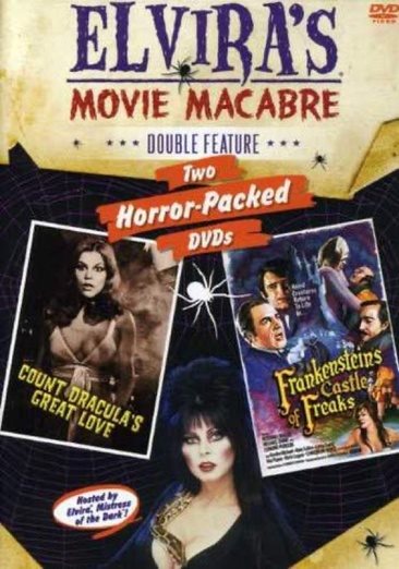 Elvira's Movie Macabre: Count Dracula's Great Love / Frankenstein's Castle Of Freaks (Double Feature) cover