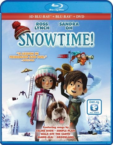 Snowtime! [3-D Blu-ray/ DVD] cover