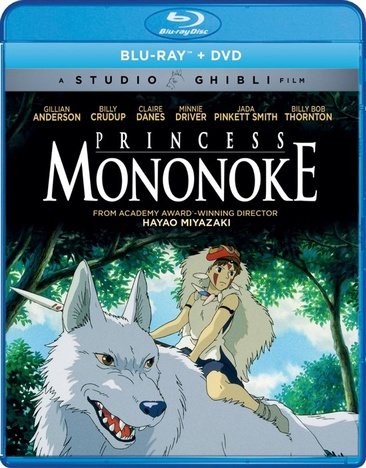 Princess Mononoke (Bluray/DVD Combo) [Blu-ray] cover