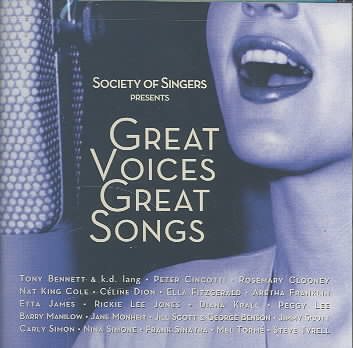 The Society of Singers Presents: Great Singers/Great Songs