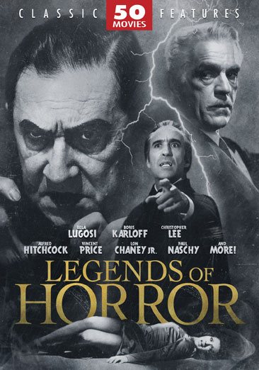 Legends of Horror 50 Movie Pack cover