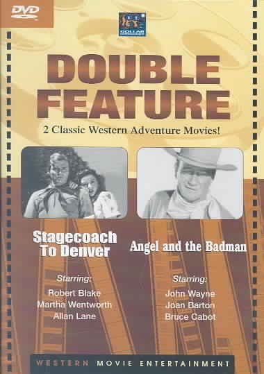 All Star Westerns: Stagecoach to Denver/Angel & The Badman cover